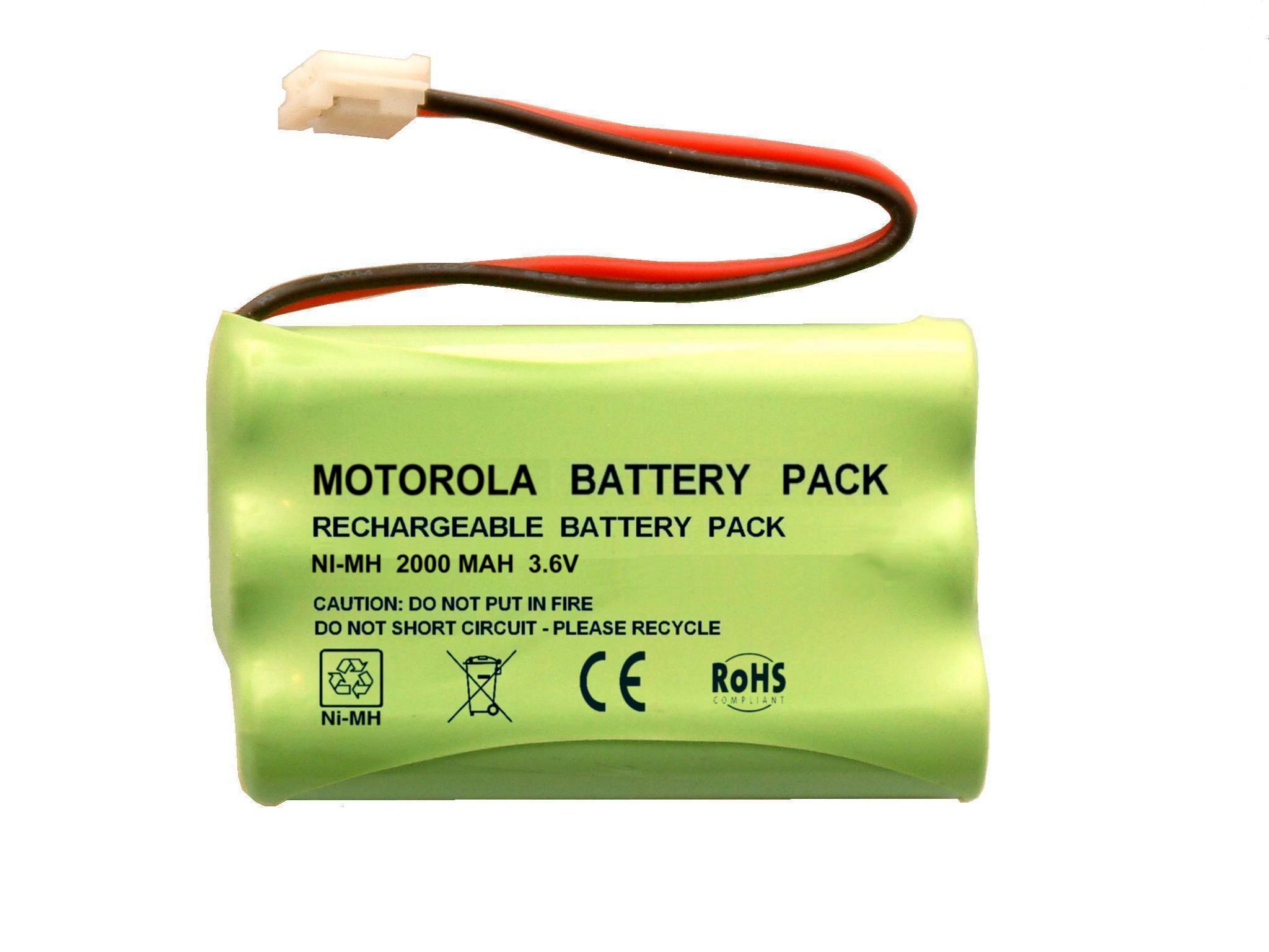 Motorola / Binatone MBP36 Baby monitor 3.6V 900mAh AAA battery pack